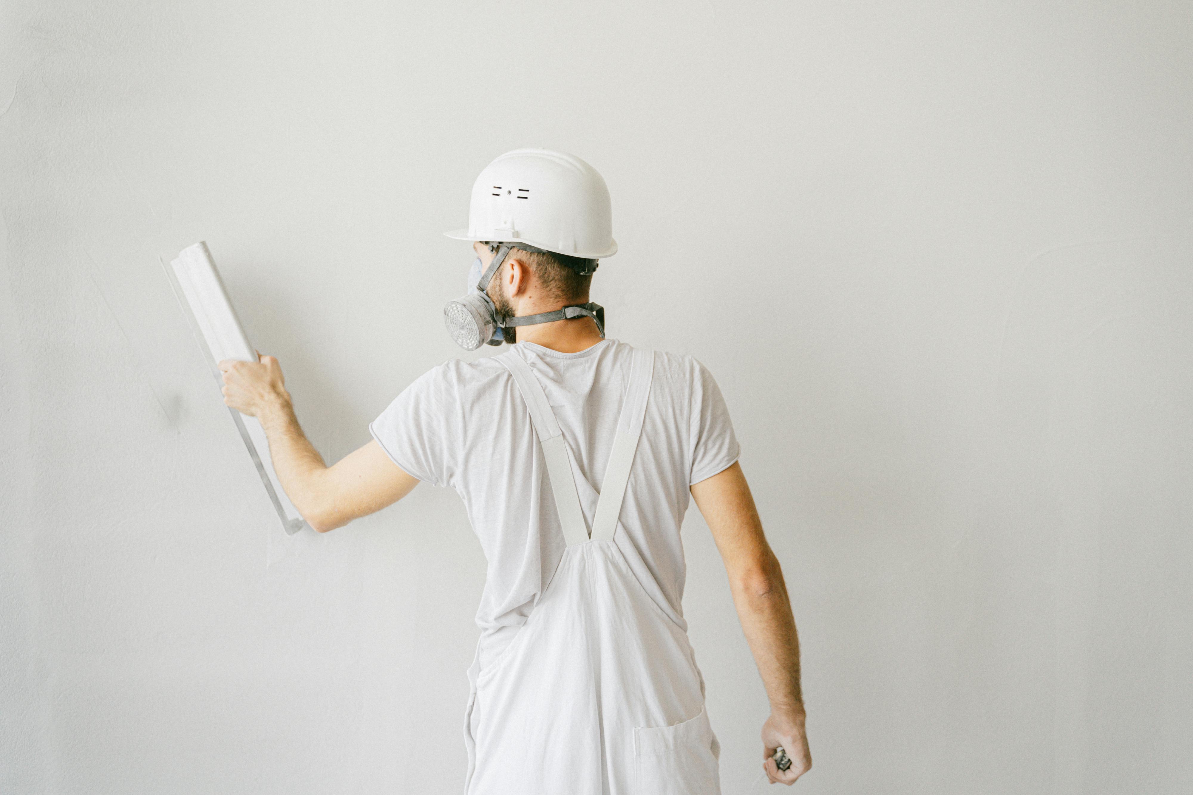 Stucadoor aan het werk in Oss