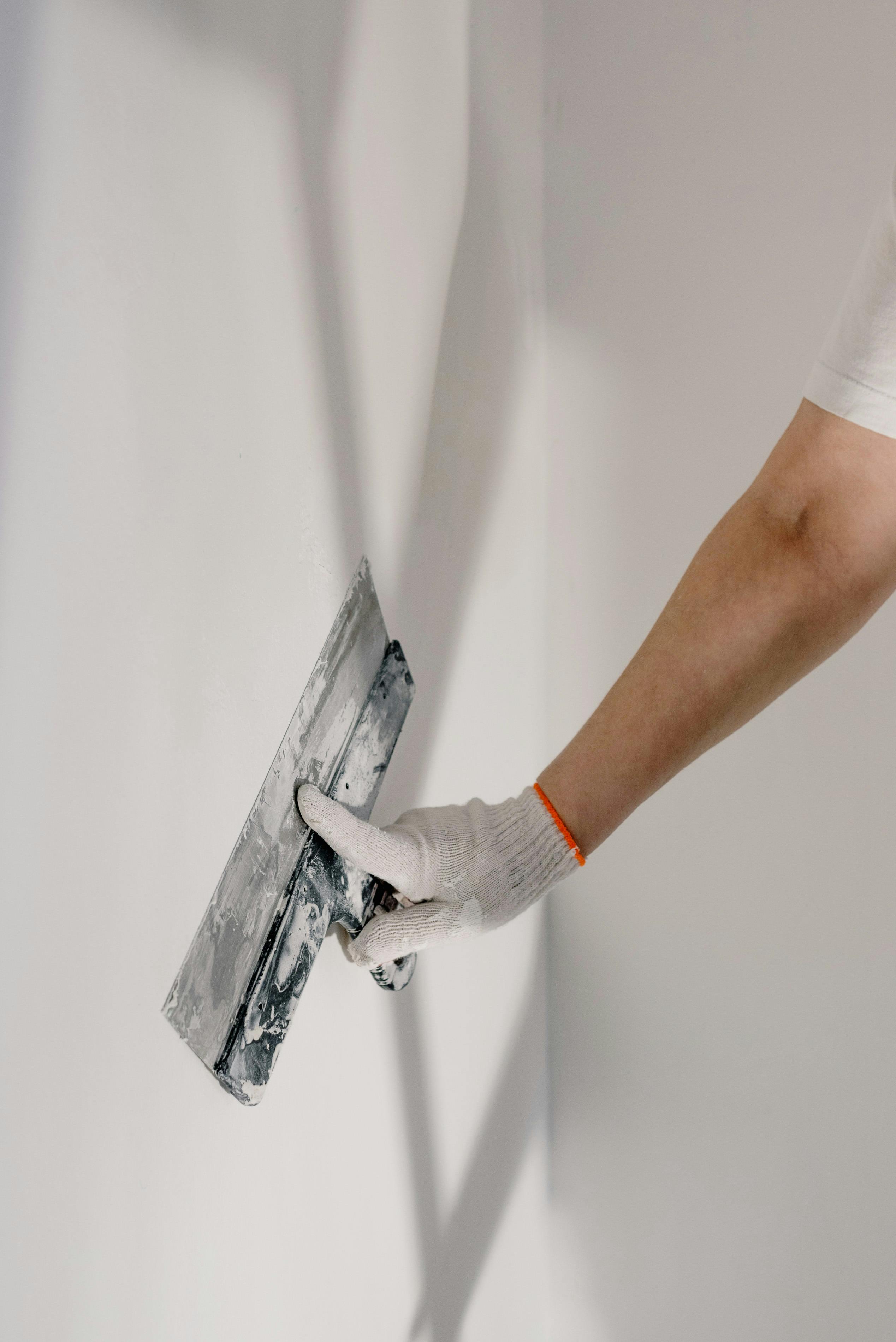 Stucadoor aan het werk in Oss